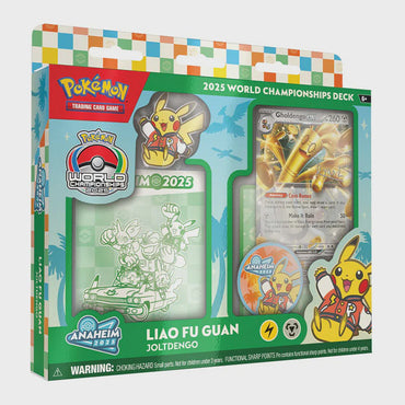 2025 Pokemon TCG World Championships Deck - Liao Fu Guan - JOLTDENGO