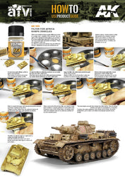 AK Interactive Weathering: Light Brown for Desert Yellow (Afrika Korps Filter) 35ml Enamel Paint