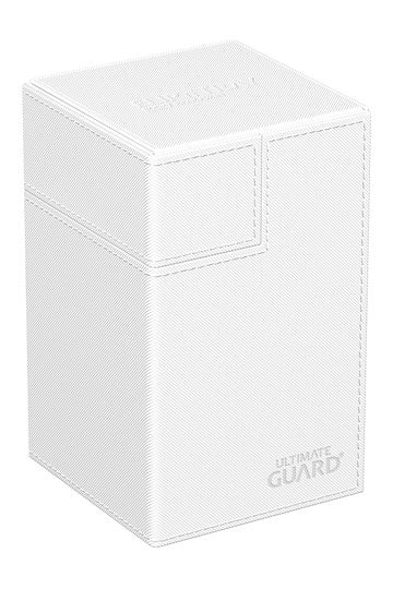Ultimate Guard Flip n Tray 100+ XenoSkin Monocolor White Deck Box