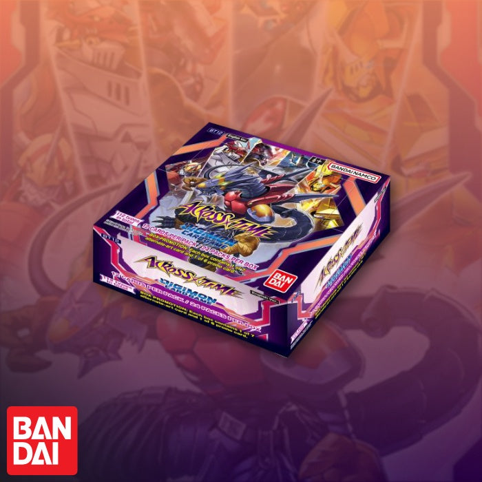 Digimon Card Game Across Time BT12 Booster Display