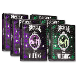 Bicycle Disney Villains Green/Purple Mix Playing Cards