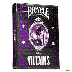 Bicycle Disney Villains Green/Purple Mix Playing Cards