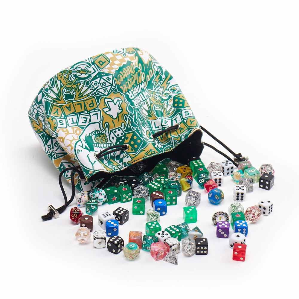 LPG Multipocket Dice Bag Leather - Artist Series: Cara