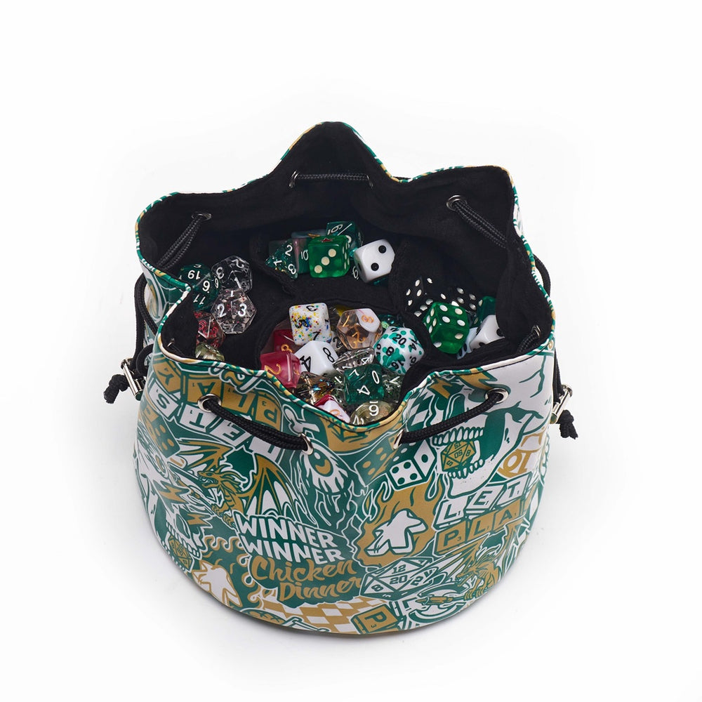 LPG Multipocket Dice Bag Leather - Artist Series: Cara