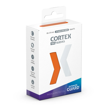 Ultimate Guard: Sleeves – Cortex – Orange