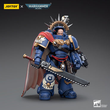 Warhammer Collectibles: 1/18 Scale Ultramarines Captain in Gravis Armour