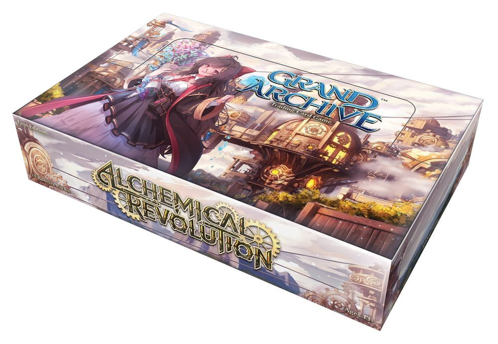 Grand Archive TCG Alchemical Revolution Alter Edition Booster Display
