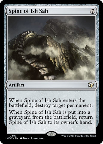Spine of Ish Sah [March of the Machine Commander]