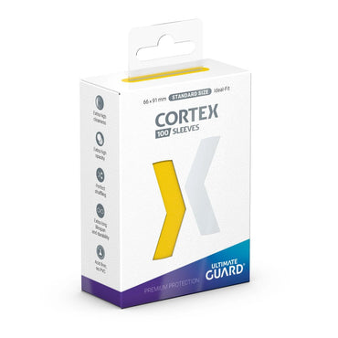 Ultimate Guard: Sleeves – Cortex – Yellow