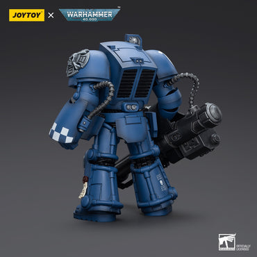 Warhammer Collectibles: 1/18 Scale Ultramarines Terminator Squad Terminator with Assault Cannon