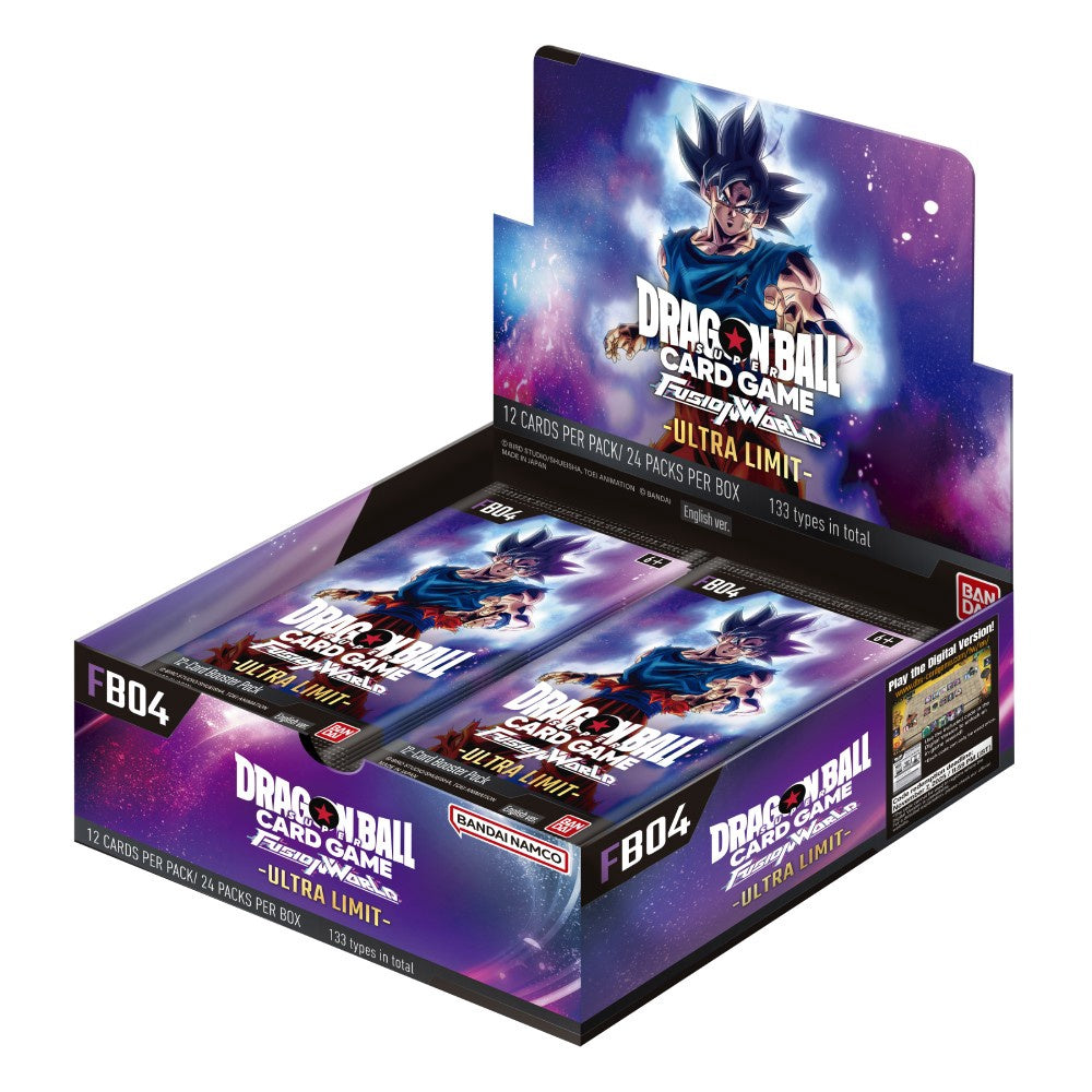 Dragon Ball Super Card Game: Fusion World Booster Display Ultra Limit [FB04]