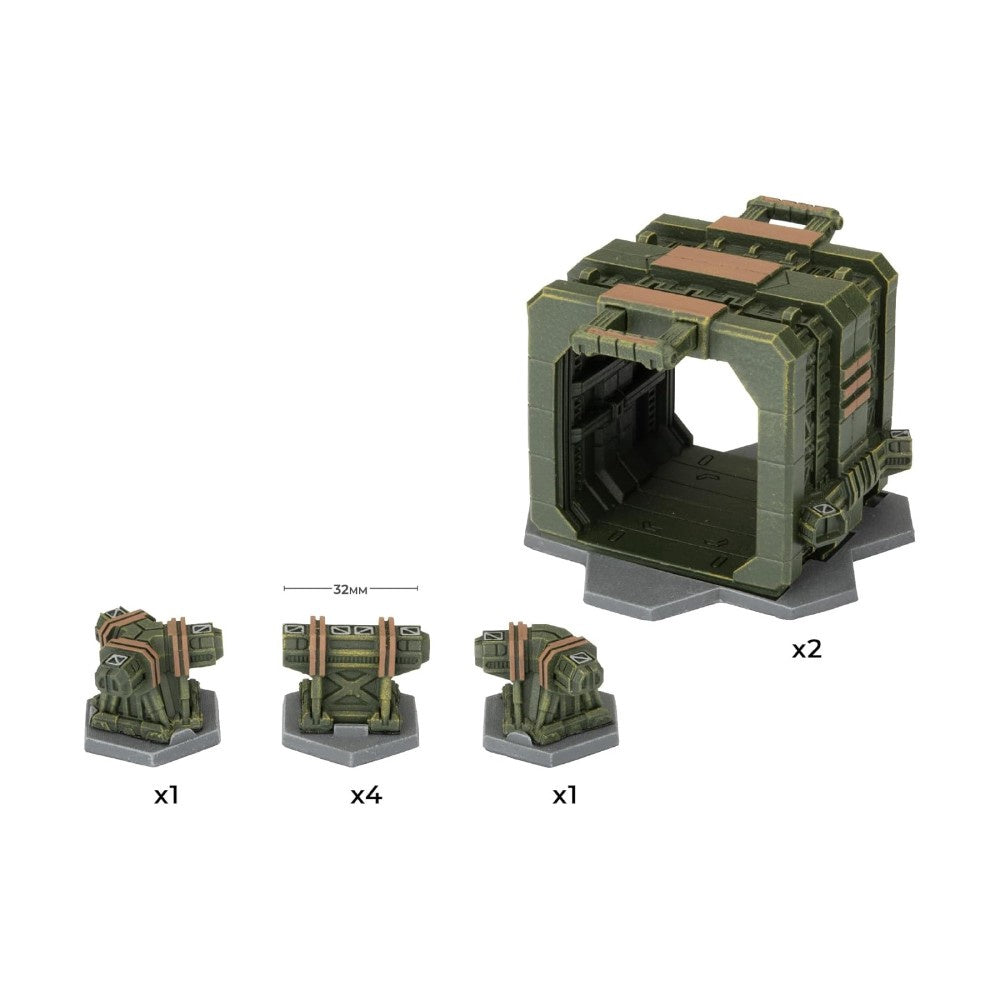 Hextech Terrain: Dropbase Delta – Maintenance Bays