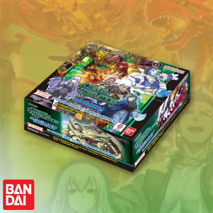 digimon chain of liberation booster box Digimon Card Game: Extra Booster Display – Chain of Liberation [EX08]