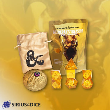 Sirius Dice - D&D Acererak's Treasure Blind Box Gold Edition