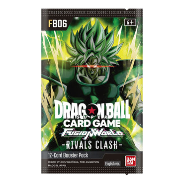 Dragon Ball Super Card Game: Fusion World – Booster Display Rivals Clash [FB06]