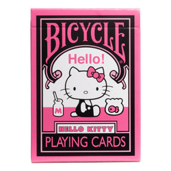 Bicycle Hello Kitty Black & Pink Playing Cards
