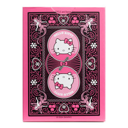 Bicycle Hello Kitty Black & Pink Playing Cards