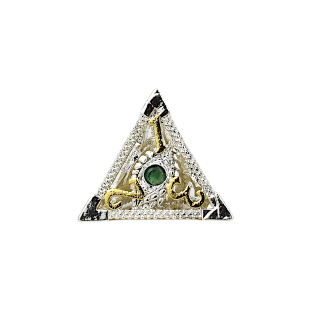 LPG Dice Scaled Eye Dice Set Steel/Green