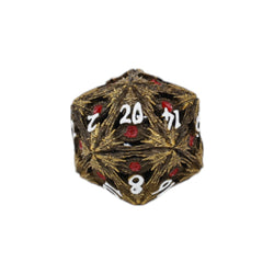 LPG Dice Dragon Eye Dice Set Ancient Bronze/Red