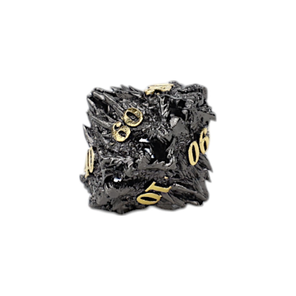 LPG Dice Dragon Rage Dice Set Black/Gold