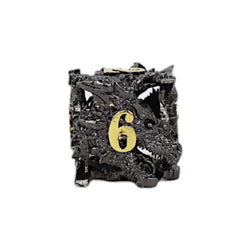 LPG Dice Dragon Rage Dice Set Black/Gold