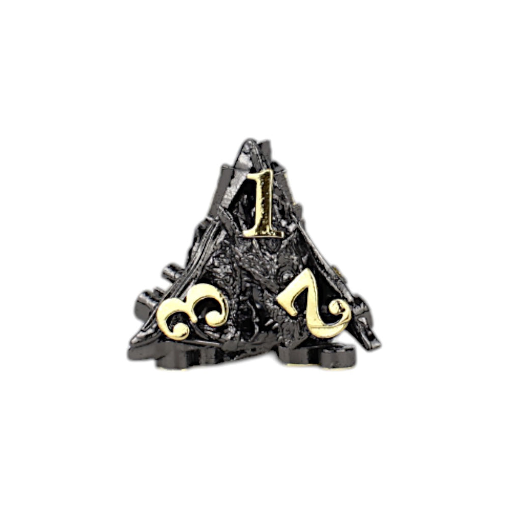 LPG Dice Dragon Rage Dice Set Black/Gold