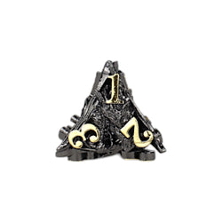 LPG Dice Dragon Rage Dice Set Black/Gold