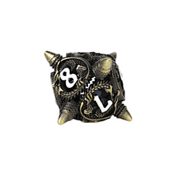 LPG Dice Xeno Hollow Dice Set Tarnished Gold