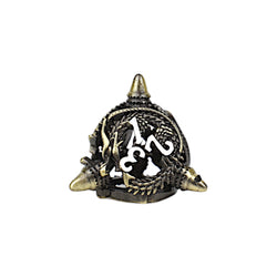 LPG Dice Xeno Hollow Dice Set Tarnished Gold