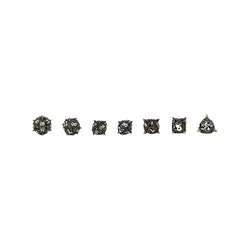 LPG Dice Xeno Hollow Dice Set Tarnished Gold