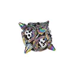 LPG Dice Xeno Hollow Dice Set Oilslick