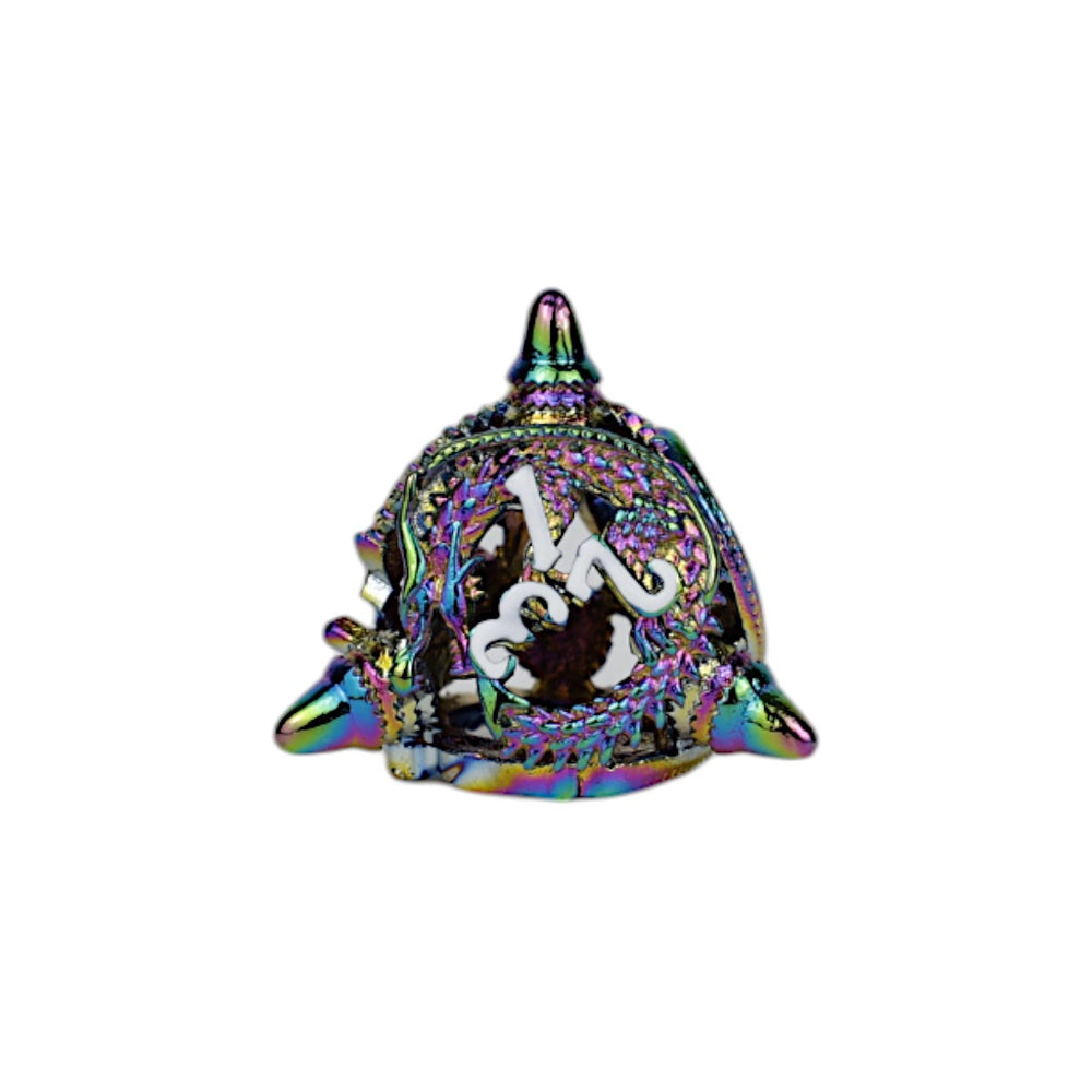 LPG Dice Xeno Hollow Dice Set Oilslick