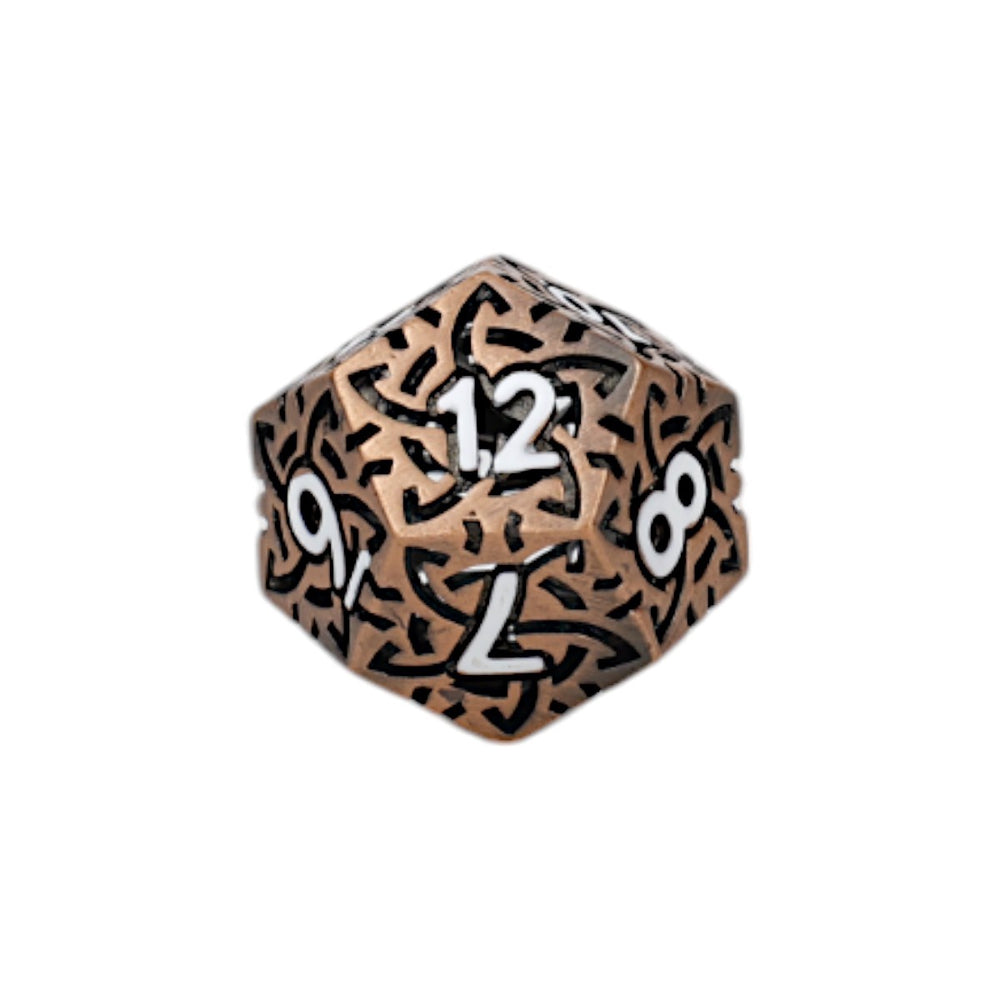 LPG Dice Celtic Hollow Dice Set Autumn