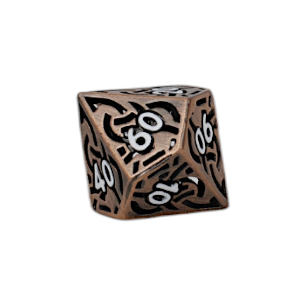LPG Dice Celtic Hollow Dice Set Autumn