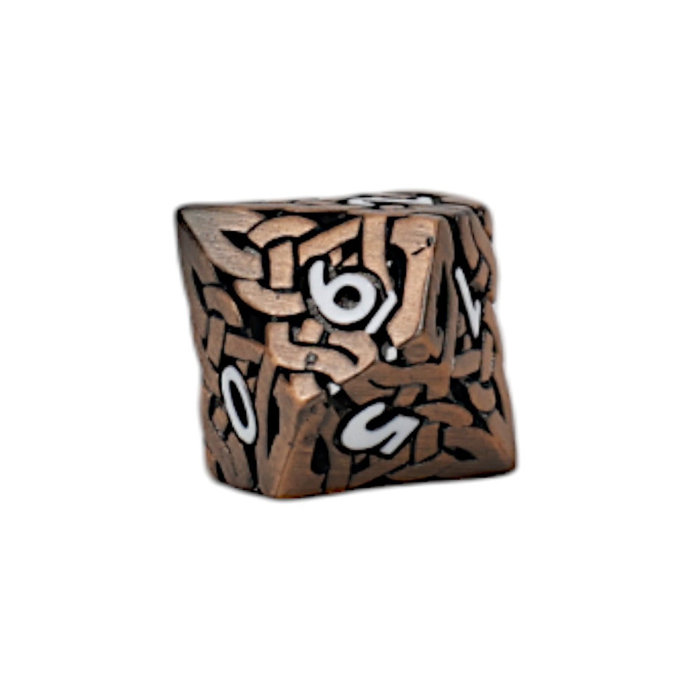 LPG Dice Celtic Hollow Dice Set Autumn