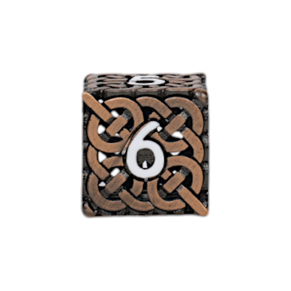 LPG Dice Celtic Hollow Dice Set Autumn