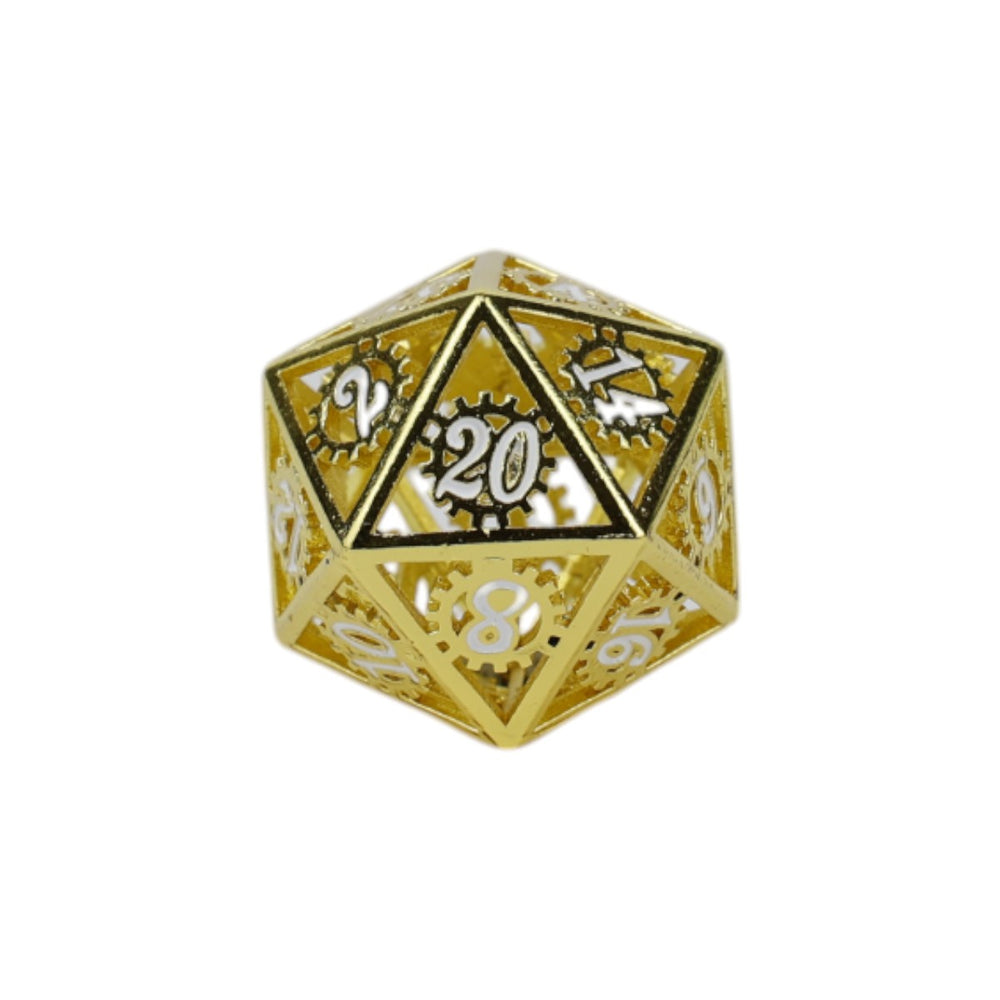 LPG Dice Clockwork Sun Dice Set Ancient Bronze