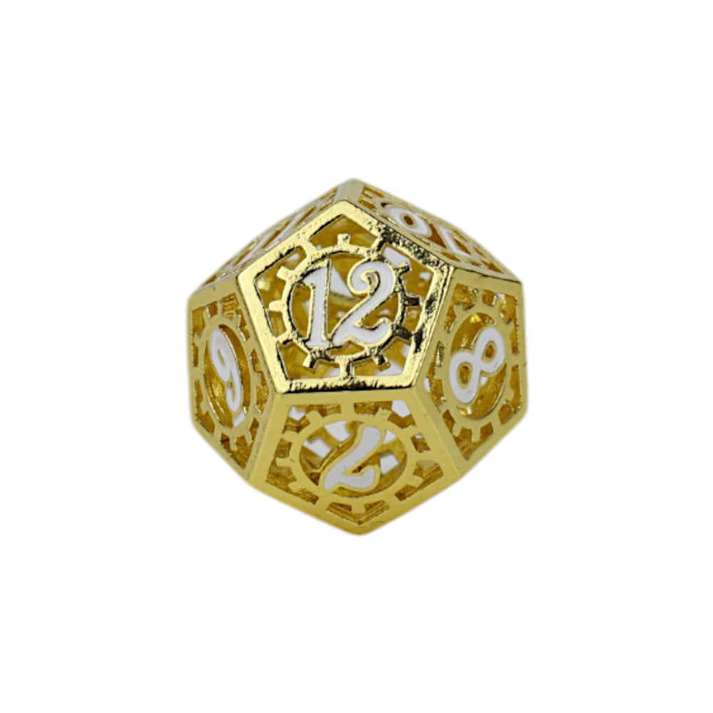 LPG Dice Clockwork Sun Dice Set Ancient Bronze