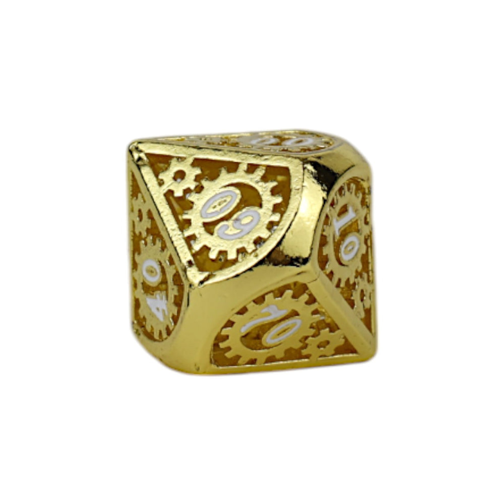 LPG Dice Clockwork Sun Dice Set Ancient Bronze