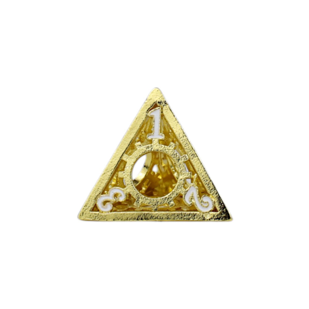 LPG Dice Clockwork Sun Dice Set Ancient Bronze