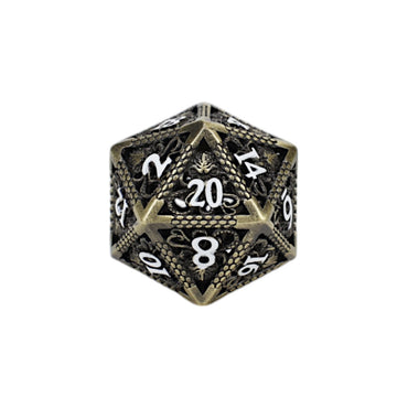 LPG Dice Strange Aeon Dice Set Tarnished Gold
