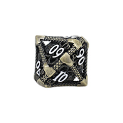 LPG Dice Strange Aeon Dice Set Tarnished Gold