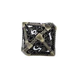 LPG Dice Strange Aeon Dice Set Tarnished Gold