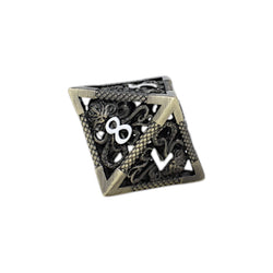 LPG Dice Strange Aeon Dice Set Tarnished Gold