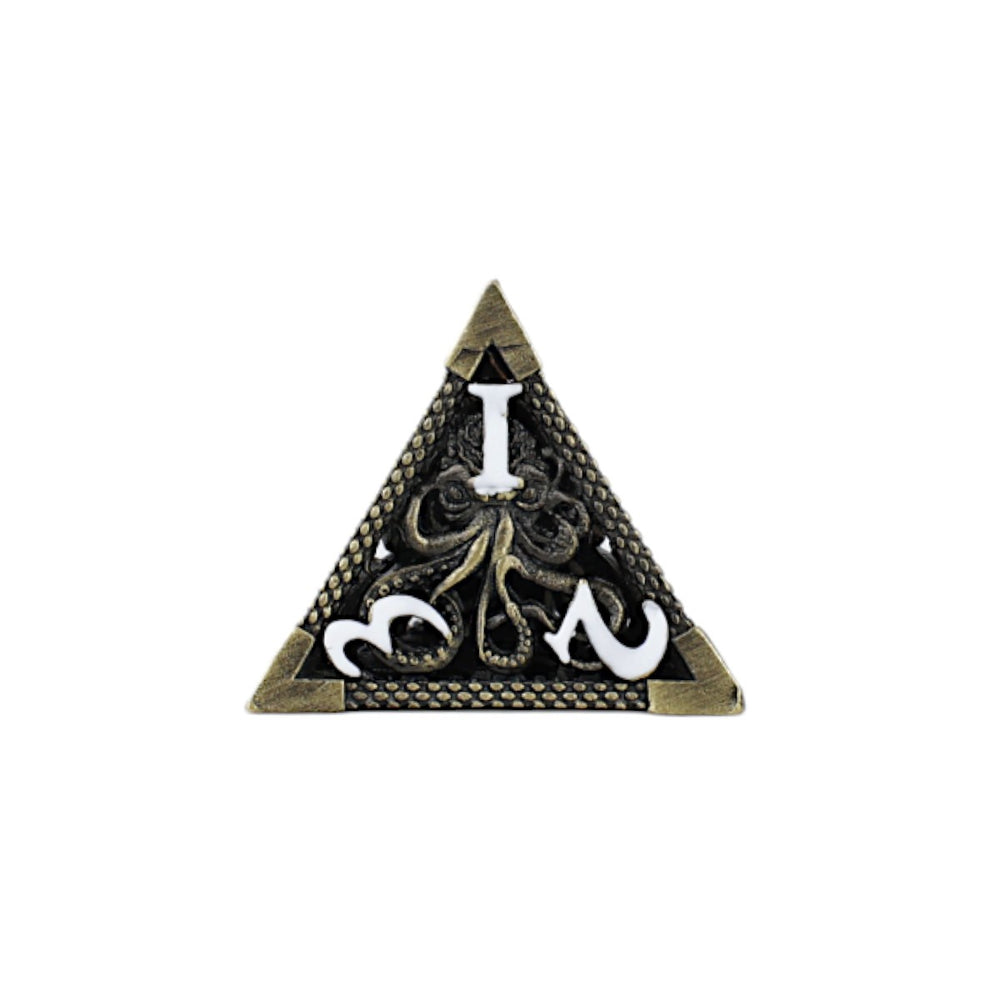 LPG Dice Strange Aeon Dice Set Tarnished Gold