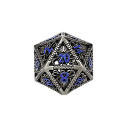 LPG Dice Strange Aeon Dice Set Steel/Blue