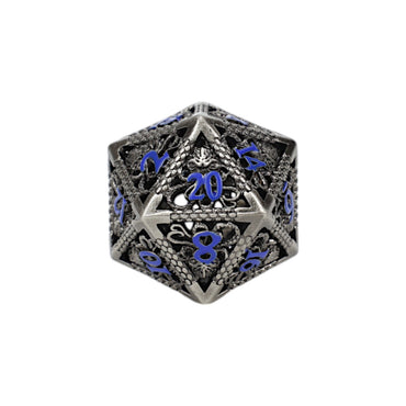 LPG Dice Strange Aeon Dice Set Steel/Blue