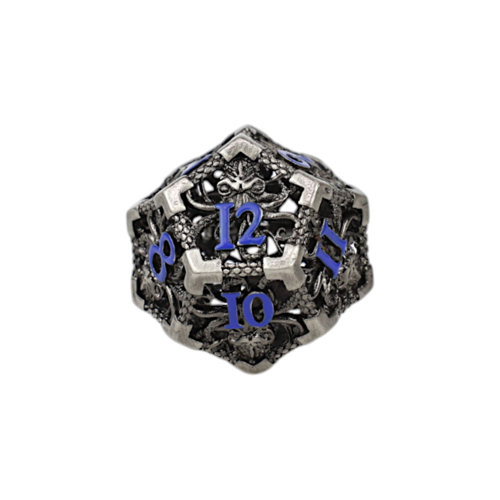 LPG Dice Strange Aeon Dice Set Steel/Blue