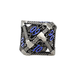 LPG Dice Strange Aeon Dice Set Steel/Blue