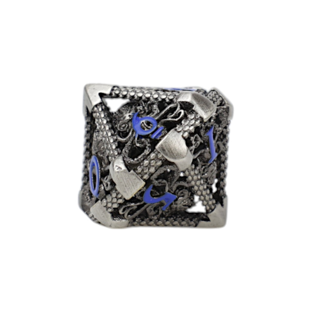 LPG Dice Strange Aeon Dice Set Steel/Blue